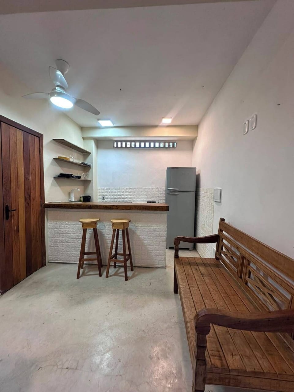 Comfort Studio, Patio | Private kitchen