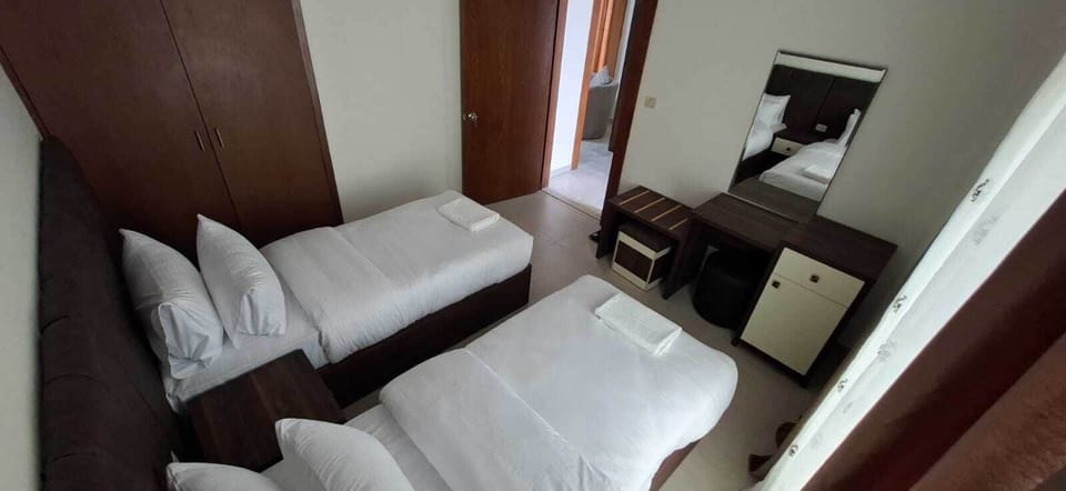 In-room safe, desk, soundproofing, iron/ironing board (on request)