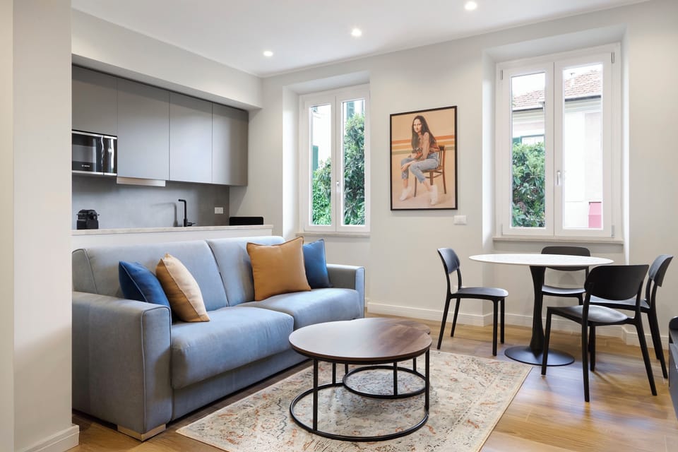 Comfort Apartment, Garden View | Living area