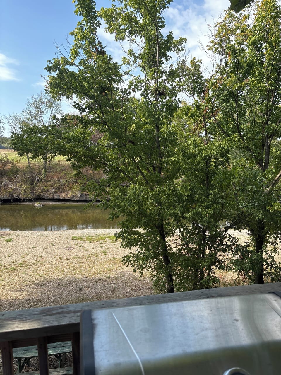 View from back deck.