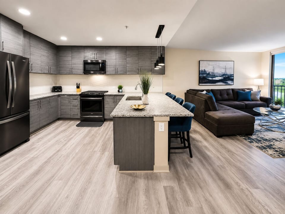 Livingroom/Kitchen Combo
