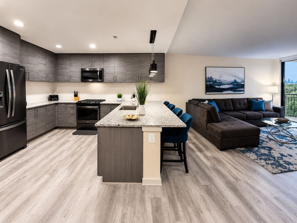 Livingroom/ Kitchen Combo