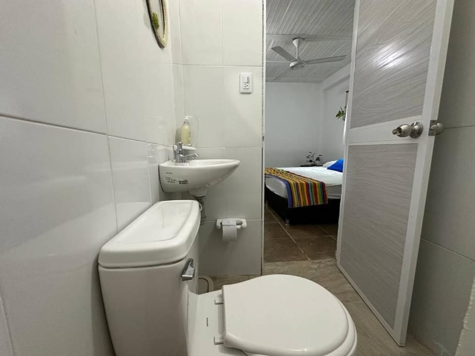 Standard Double or Twin Room | Bathroom | Shower, towels, soap, toilet paper