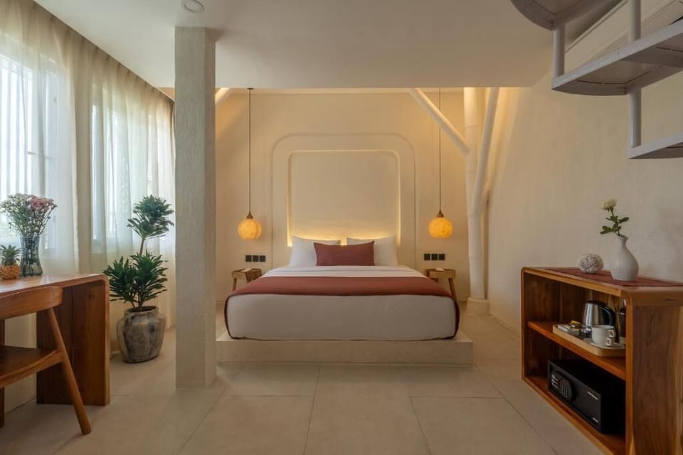 Deluxe Double Room, Balcony, Sea View | Blackout drapes, WiFi (free)