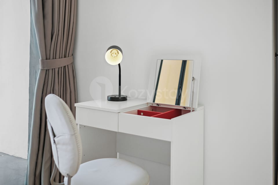 Apartment, 1 Bedroom, City View | Desk, laptop workspace, iron/ironing board, WiFi (free)