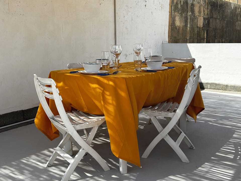 Outdoor dining