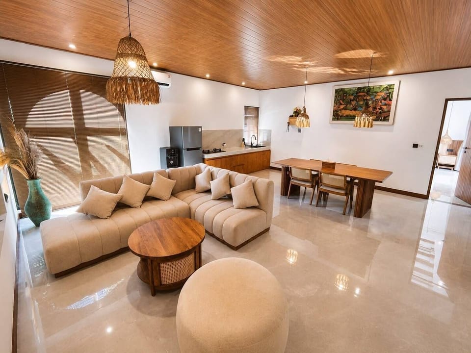 Deluxe Villa, 2 Bedrooms, Private Pool | Living room