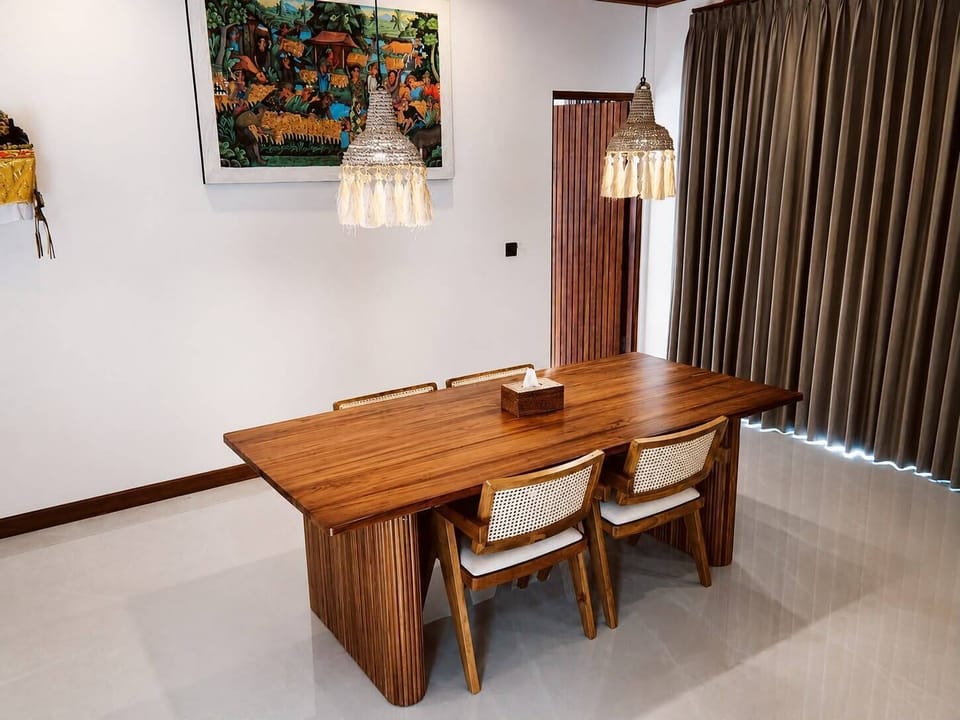 Deluxe Villa, 2 Bedrooms, Private Pool | Dining room