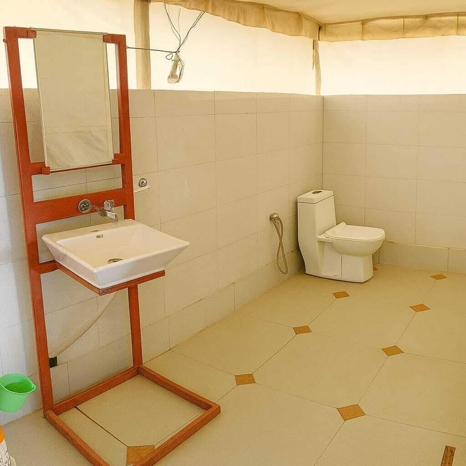 Classic Double Room | Bathroom | Free toiletries, towels, soap, shampoo