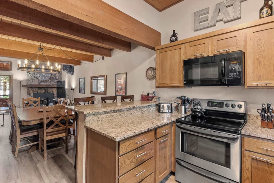Upgraded kitchen