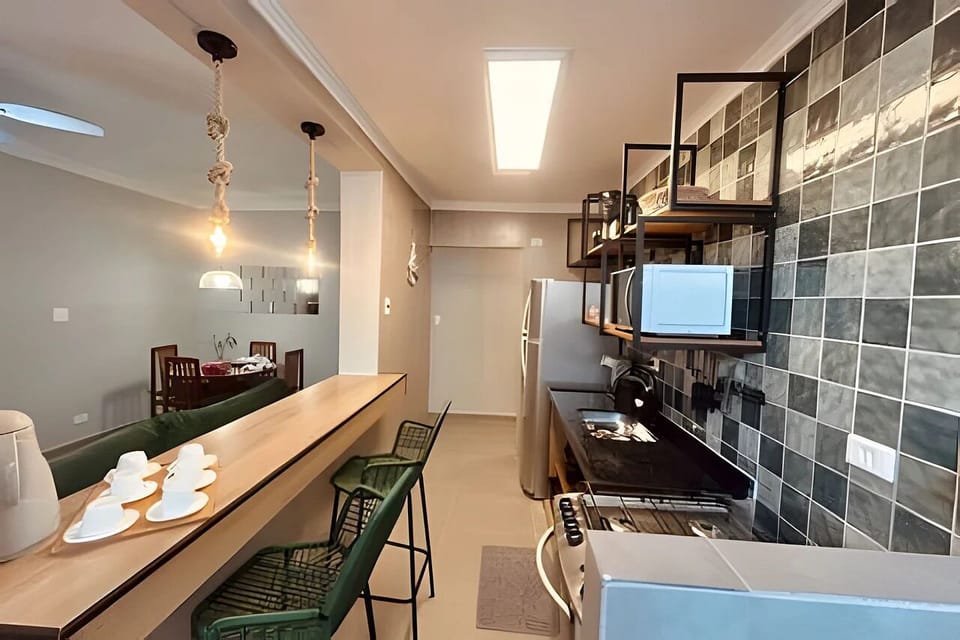 Deluxe Apartment, Balcony, Beach View | Private kitchen