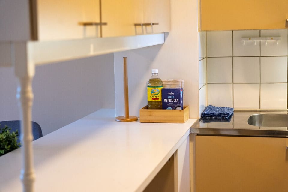 Kitchen has essentials