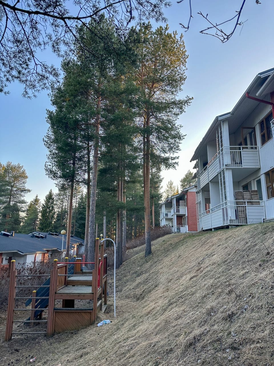 The apartment is located close to the nature