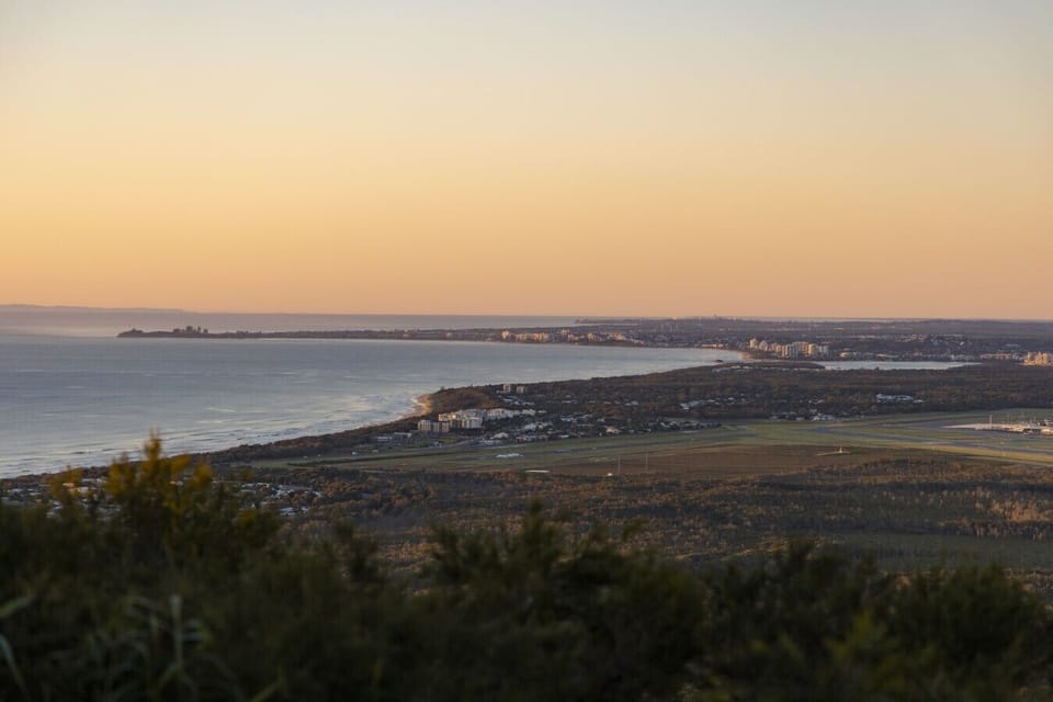 View of Coolum Beach from Emu Mountain