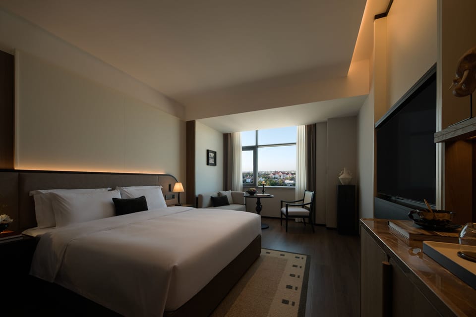 Superior Double Room, Non Smoking, City View | Blackout drapes, soundproofing, iron/ironing board (on request)
