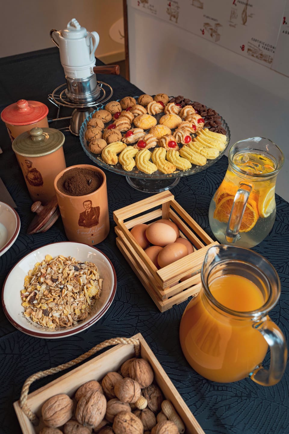 Free daily full breakfast