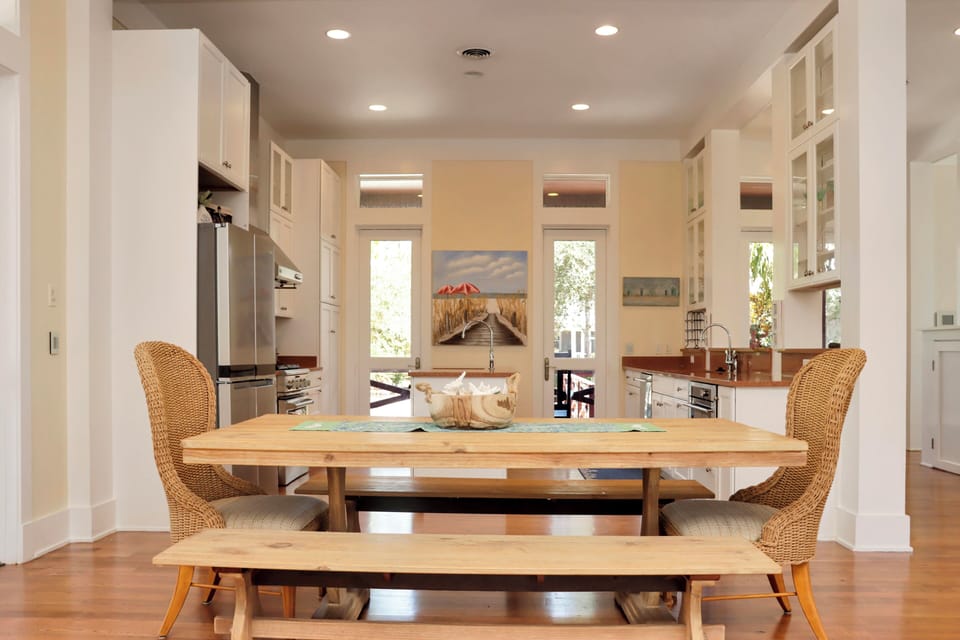 Dining Area and Kitchen