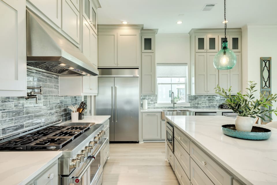 The family cook will love preparing meals in the spacious kitchen