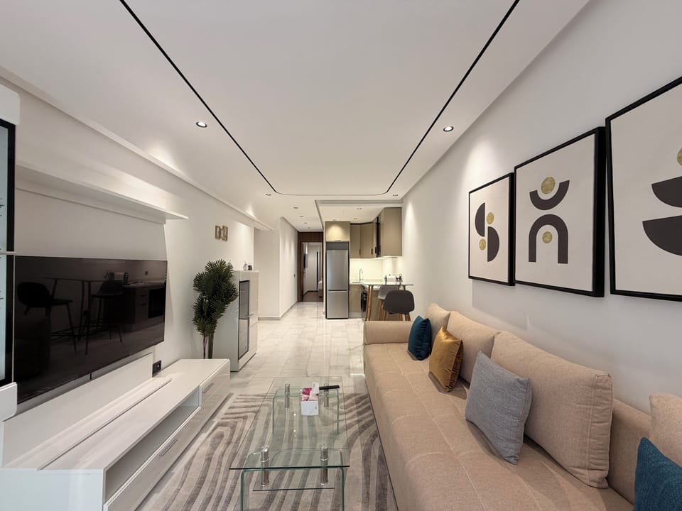 Apartment, Balcony | Living area
