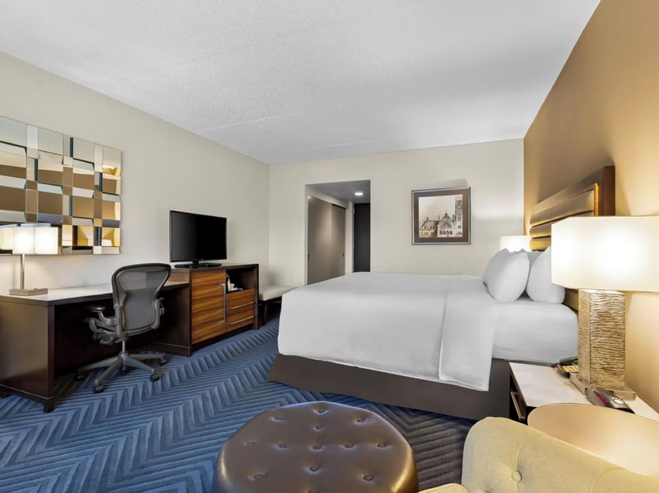 Bedroom. Interior and views may vary based on location and availability.