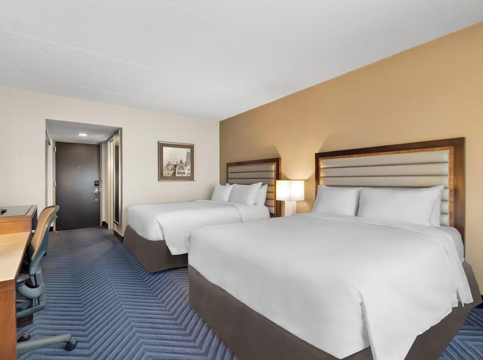 Bedroom. Interior and views may vary based on location and availability.
