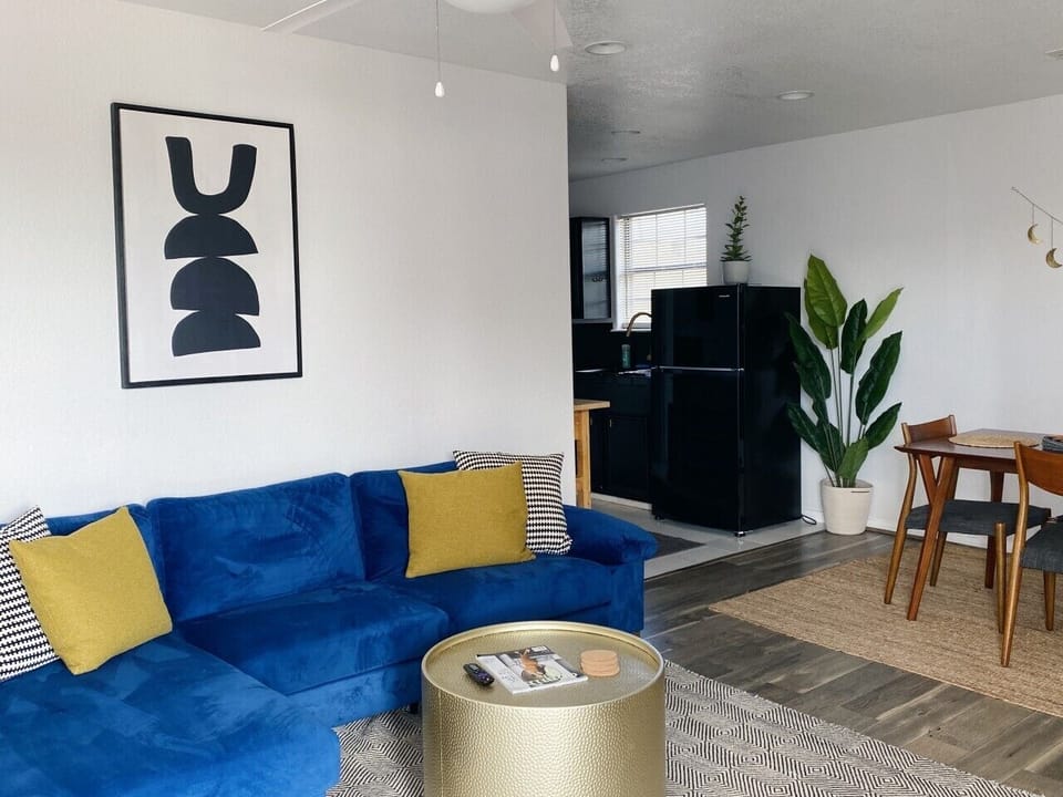 This is the main living room area of the home