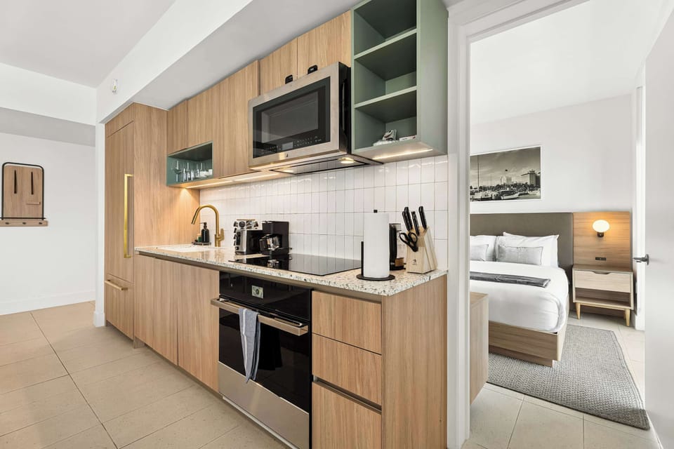 Chef-ready kitchen equipped with modern appliances for all your meal preps
