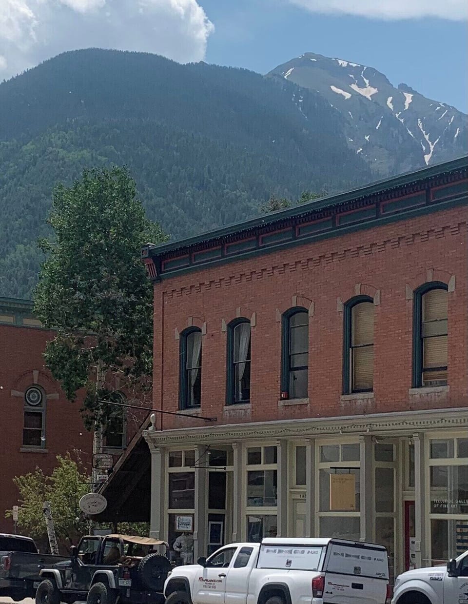 Penthouse unit in Upper Left corner of the historic Gargoyle building on Main Street 