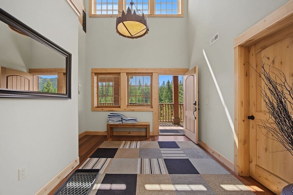 front entry area