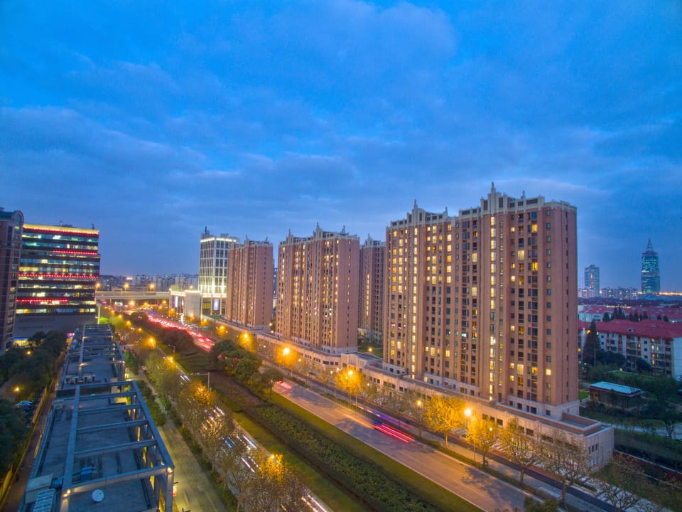 Front of property - evening/night