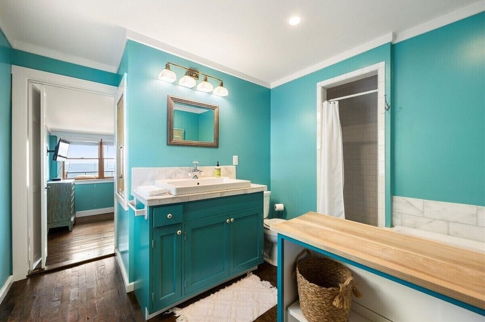 Primary bathroom vanity