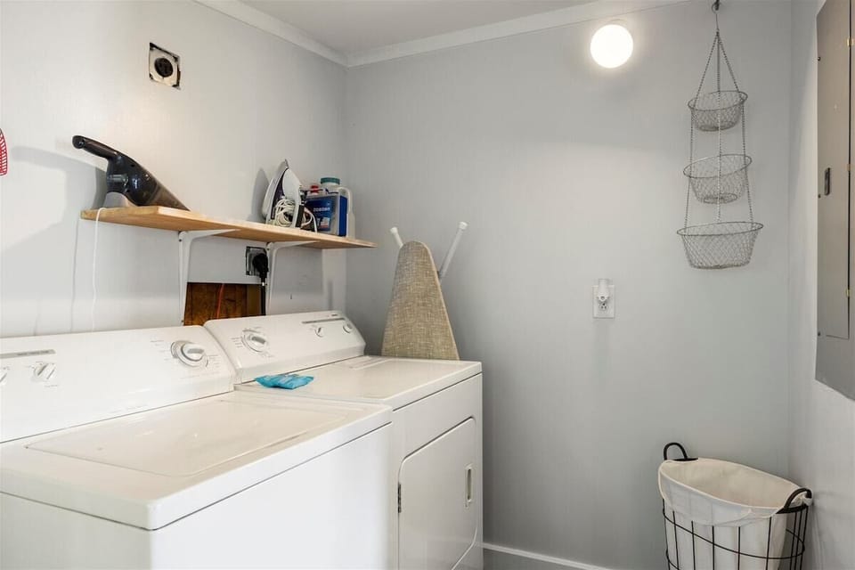 Laundry room off the kitchen