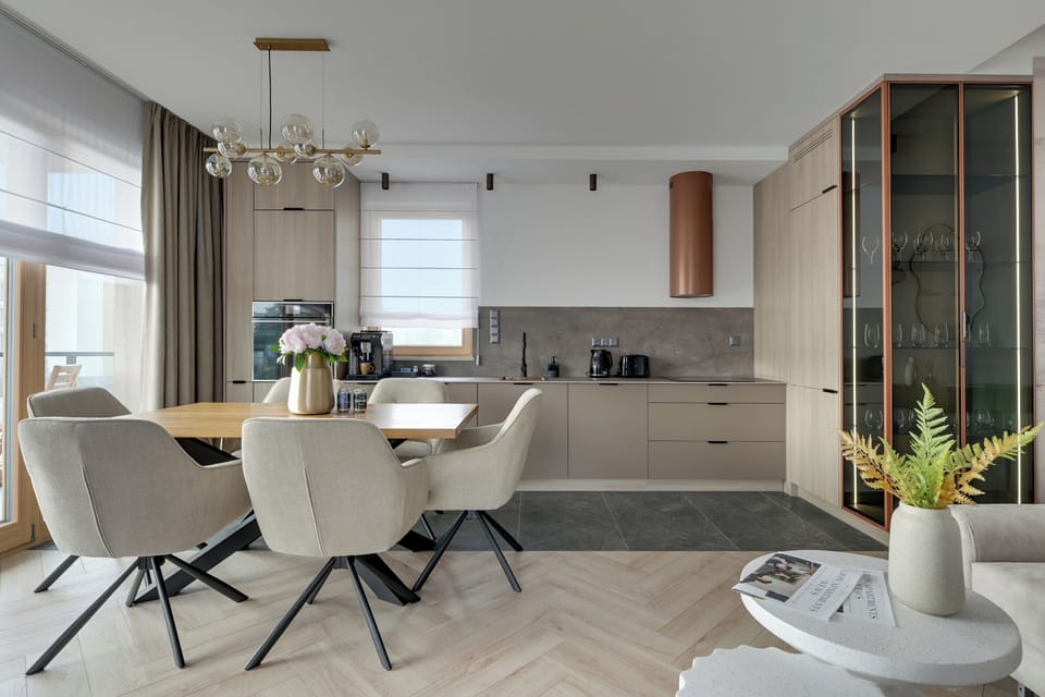 Deluxe Apartment, 2 Bedrooms, Balcony | Private kitchenette | Espresso maker, coffee/tea maker, electric kettle, toaster