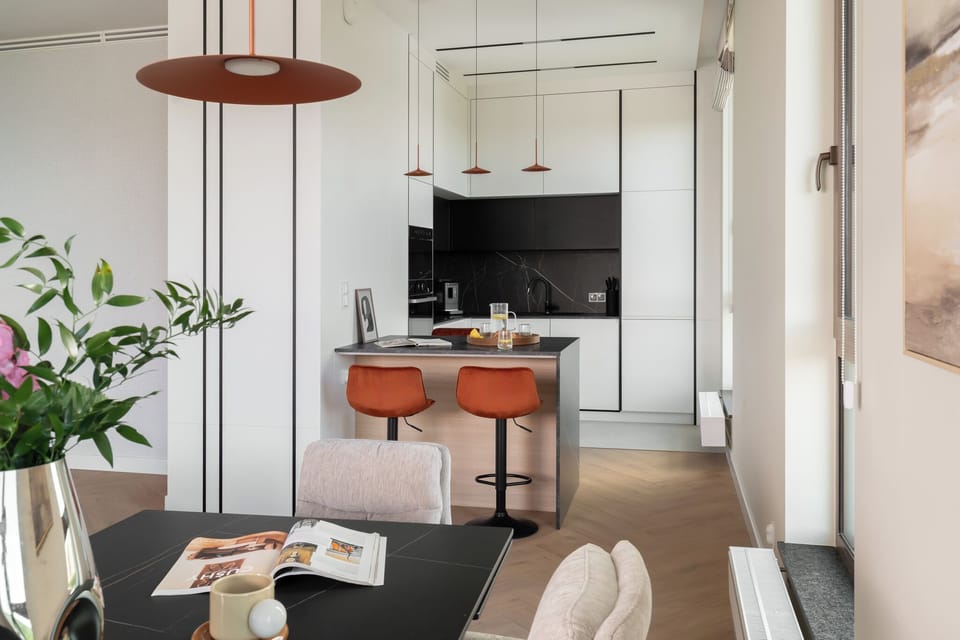 Deluxe Apartment, 3 Bedrooms, City View | Private kitchenette | Espresso maker, coffee/tea maker, fridge, electric kettle
