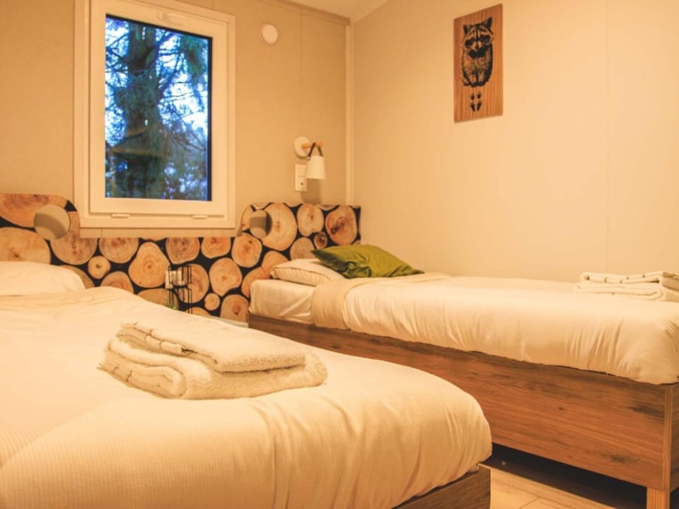 Slagharen 8-person Premium Sauna Lodge House in Drenthe (province)