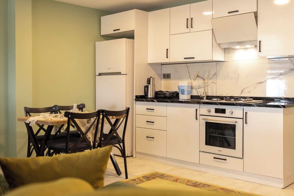 Apartment, 1 Double Bed with Sofa bed | Private kitchen | Oven