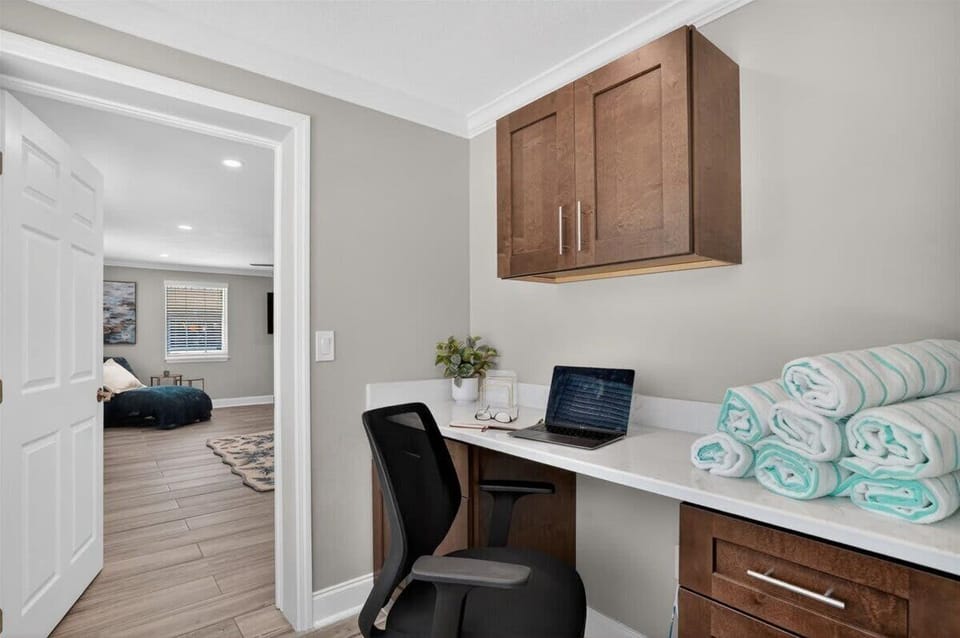 Office space in case you need to work while on vacation!