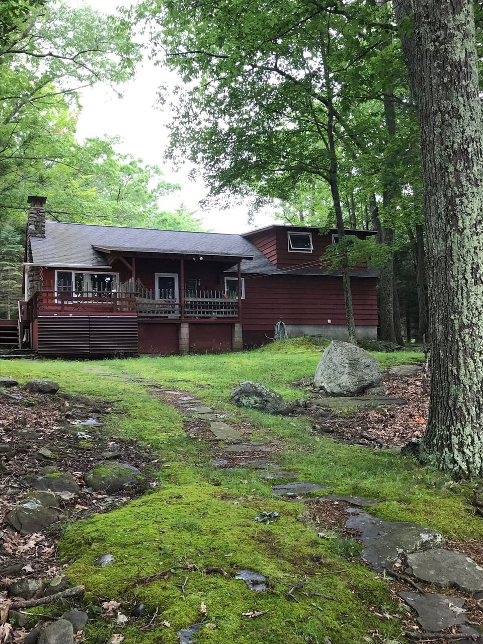 House from the lake
