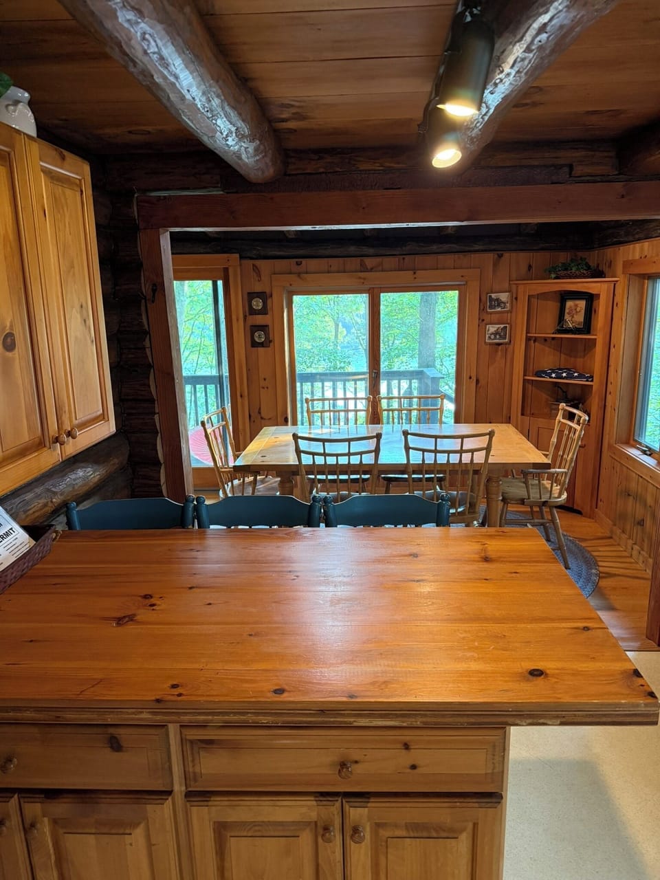 Kitchen looking toward dining