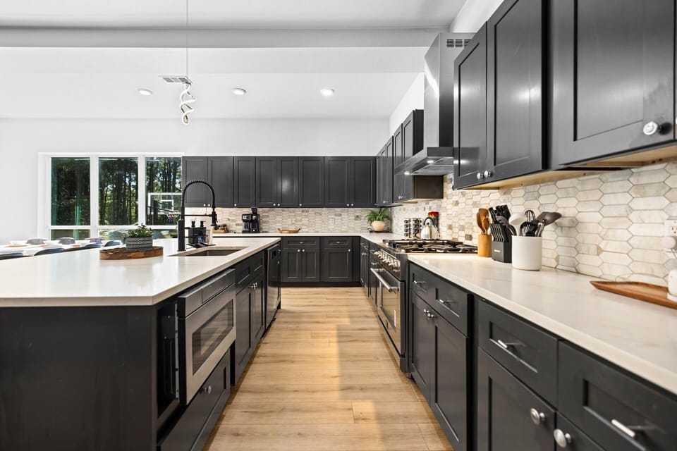 Modern, spacious, and beautifully designed. Because being on vacation shouldn't mean settling for less in the kitchen