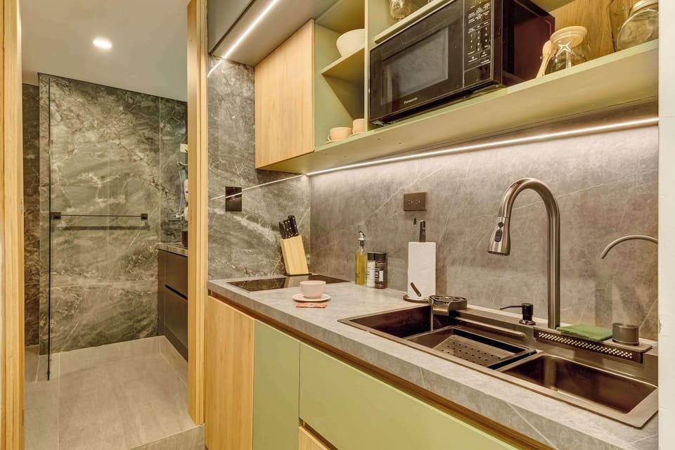 Functional and welcoming kitchen
