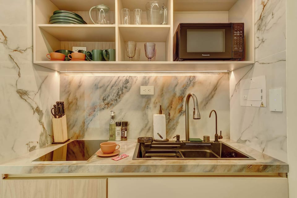 Functional and welcoming kitchen