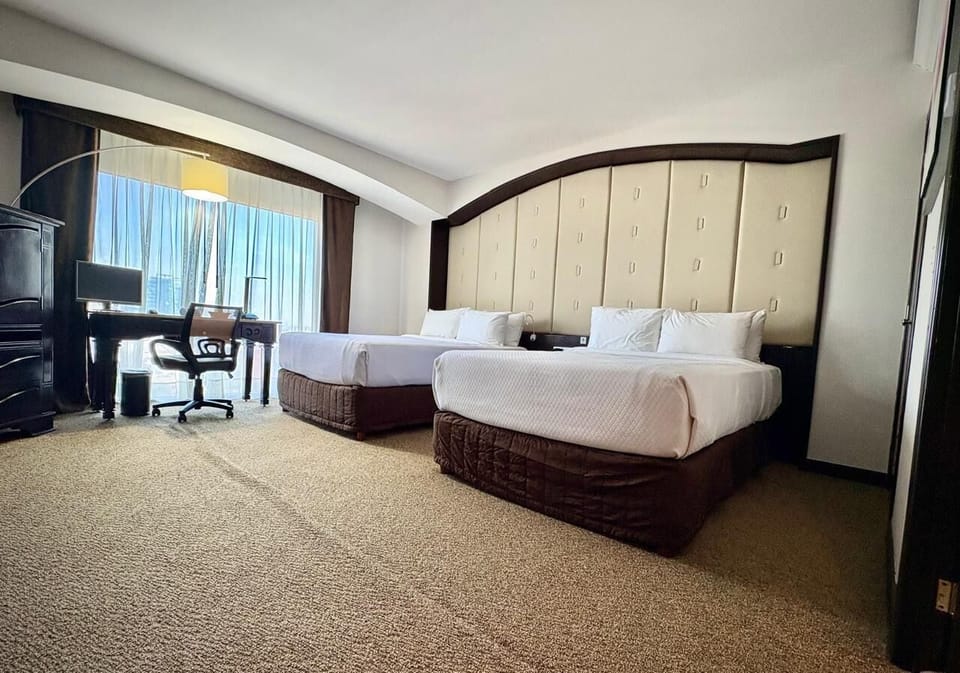 Room, 2 Double Beds, Non Smoking (Executive Floor) | Down comforters, free minibar, in-room safe, desk