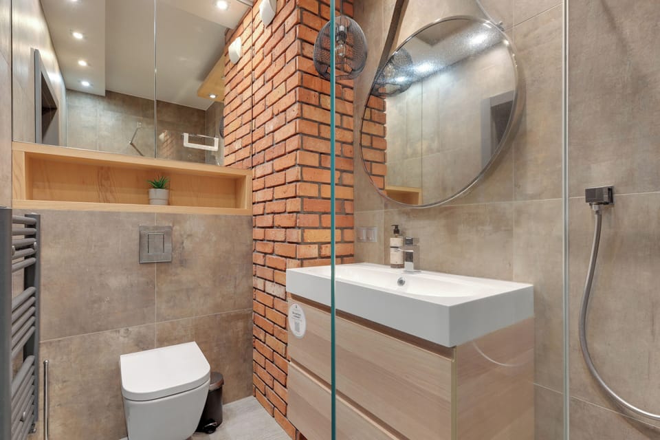 Waterlane Island - Pool Sauna and Gym Apartment in Gdansk