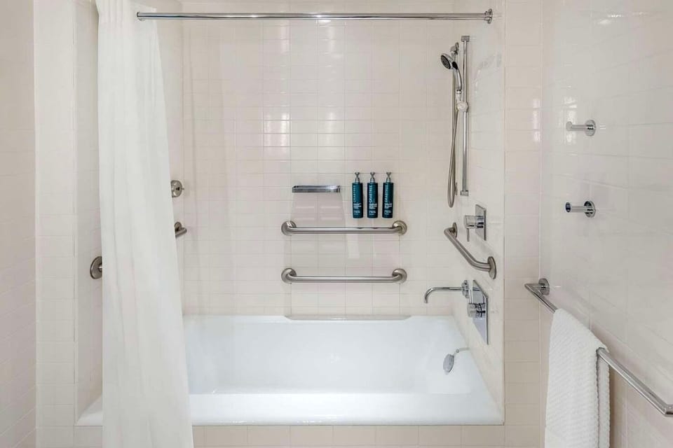 Bathroom • Tub & Shower Combo, Grab Bars