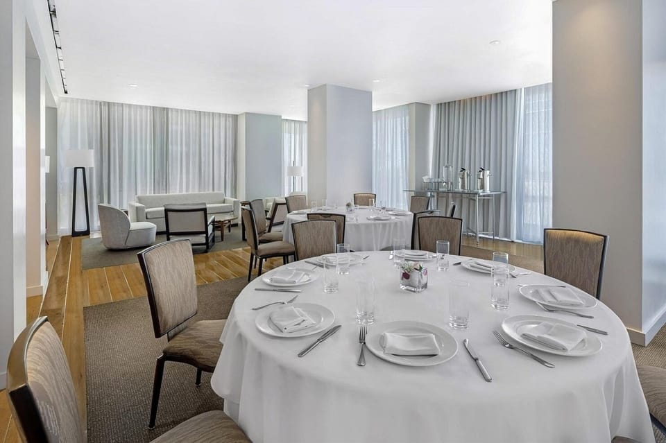 Event Space • Round Tables & Lounge Seating