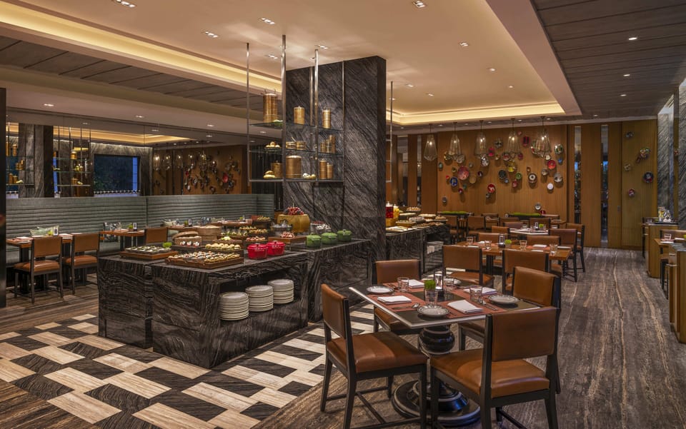 Buffet breakfast for a fee