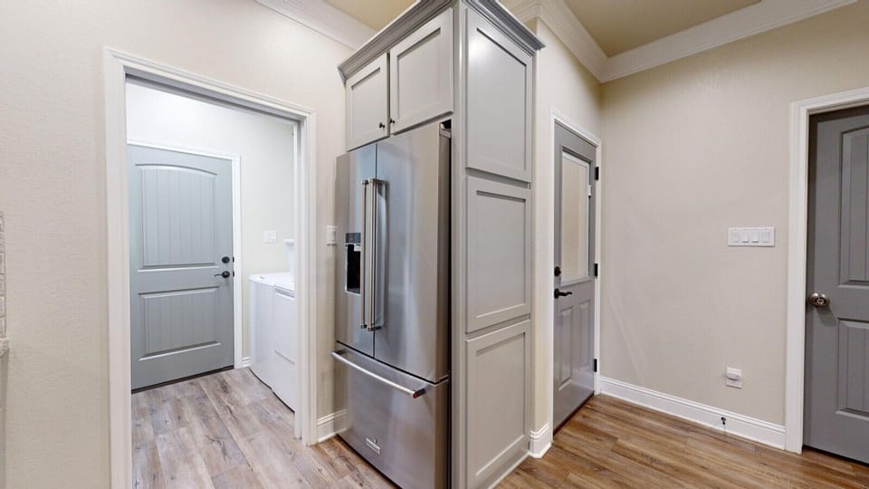 Kitchen and back door