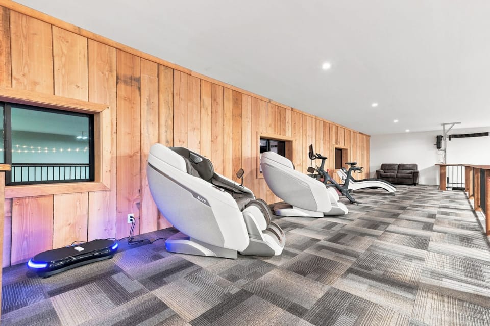 Relax in a massage chair or hop on the exercise bike, a fun wellness corner that adds a little extra to your stay.
