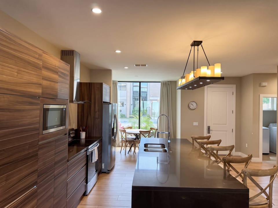 Enjoy cooking and gathering in the well-equipped kitchen